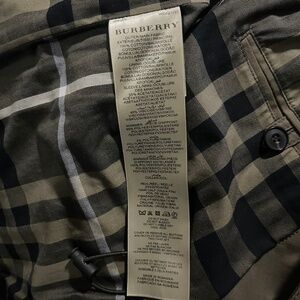 Men’s Burberry London Vest & Trench Coat